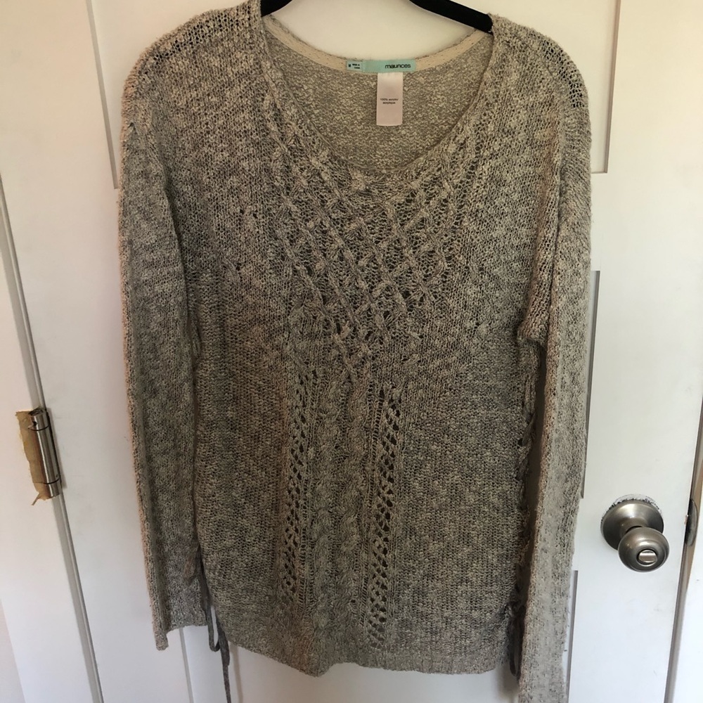 Maurices side tie sweater